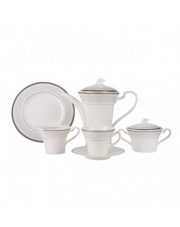 Zestaw kawowy PARIS 27elem Porcelana w sklepie Dedekor.pl