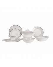 Serwis obiadowy PARIS 42elem Porcelana