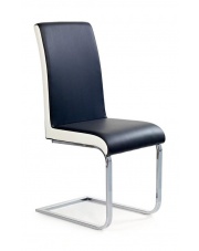 K103 krzesło czarno-białe