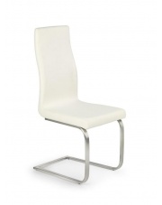 K140 nowoczesne krzesło białe