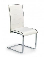 K148 krzesło biało-czarne