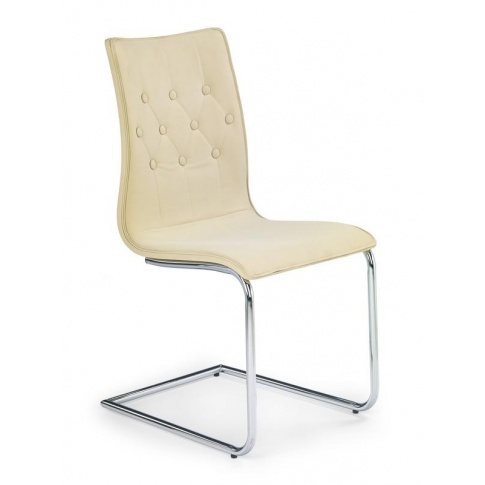 K149 świetne beżowe krzesło w sklepie Dedekor.pl