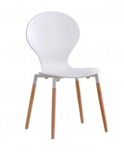 K164 krzesło białe