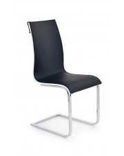 MATTEO czarno- białe krzesło PRESTIGE LINE
