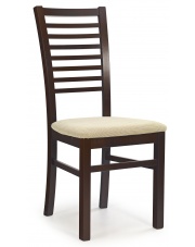 Krzesło z drewna bukowego GERARD 6 ciemny orzech