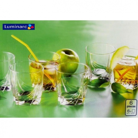 Komplet 6 niskich szklanek ASCOT 300ml  w sklepie Dedekor.pl