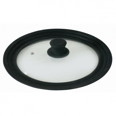 Pokrywka szklana uniwersalna MISTY 24/26/28 cm w sklepie Dedekor.pl