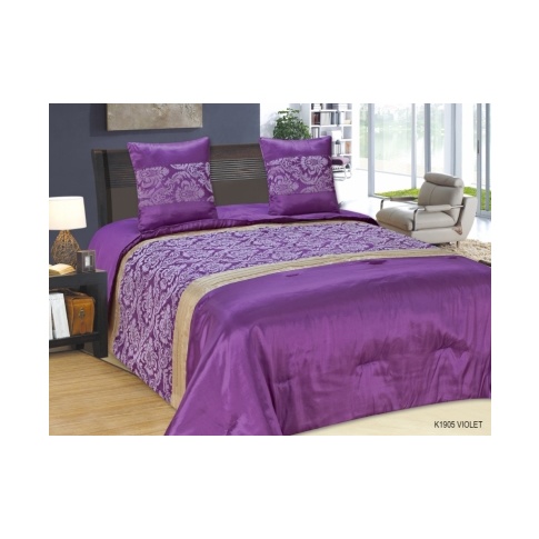 Narzuta Flokowana Alicante K1905 Violet w sklepie Dedekor.pl
