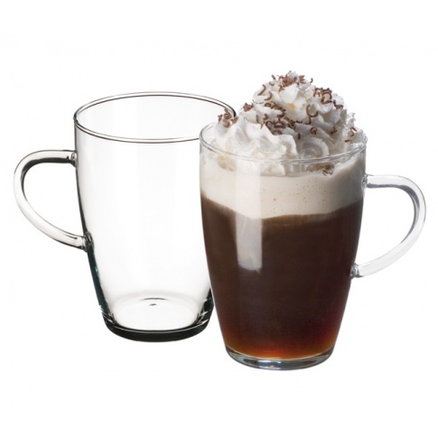 Lyra komplet 4 szklanek latte Simax 400ml w sklepie Dedekor.pl
