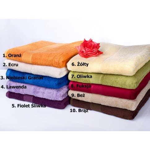 Ręczniki Bamboo Soft 590GSM 70x130 cm w sklepie Dedekor.pl