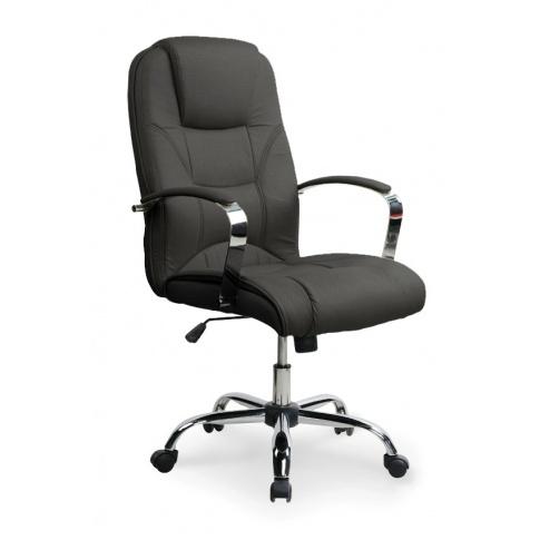 Komfortowy fotel gabinetowy NELSON czarny w sklepie Dedekor.pl