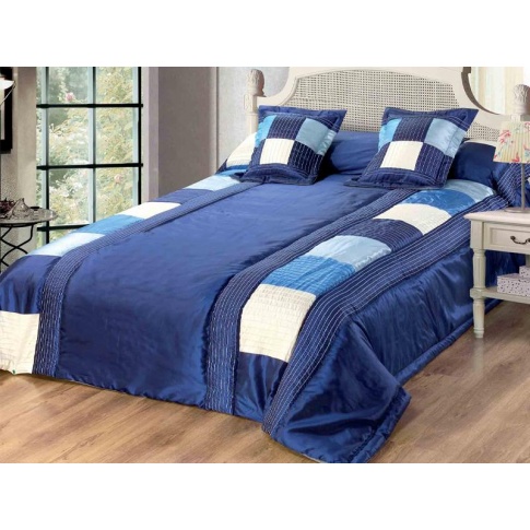 Niebieska Narzuta Coimbra Havana Blue w sklepie Dedekor.pl