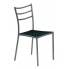K159 krzesło, stelaż - popiel, siedzisko - czarny (1p=4szt) w sklepie Dedekor.pl