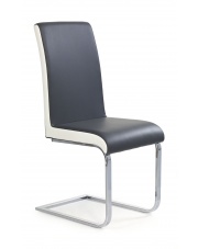 K103 nowoczesne krzesło szaro-białe