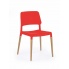 K163 rewelacyjne krzesło czerwone w sklepie Dedekor.pl