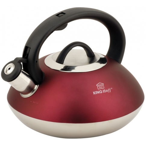 Czerwony czajnik Kinghoff 2,5L KH-3298 w sklepie Dedekor.pl