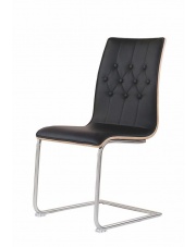 Czarne krzesło K190