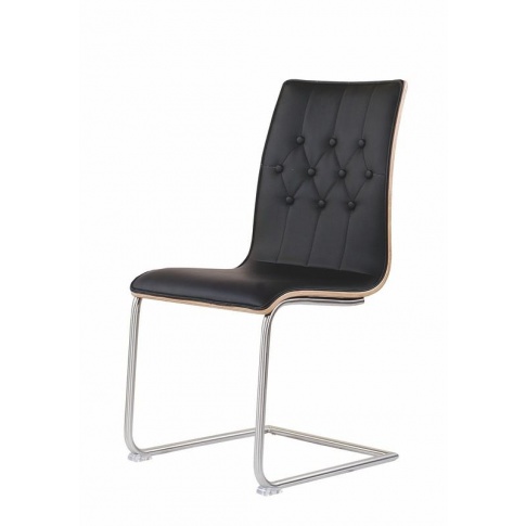 Czarne krzesło K190 w sklepie Dedekor.pl