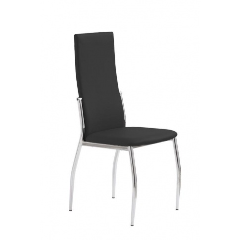 K3 wygodne krzesło chrom czarne w sklepie Dedekor.pl