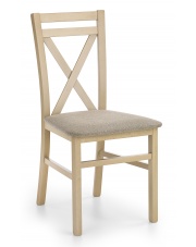 Drewniane krzesło do jadalni Dariusz dąb sonoma