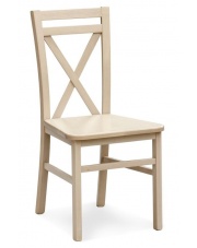 Nowe krzesło z drewna Dariusz 2 dąb sonoma w sklepie Dedekor.pl