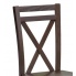 Drewniane krzesło do jadalni Dariusz ciemny orzech w sklepie Dedekor.pl