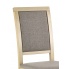 Eleganckie krzesło drewniane SYLWEK 1 dąb sonoma w sklepie Dedekor.pl