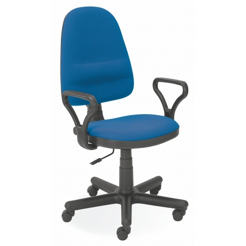 Krzesło obrotowe do biura BRAVO niebieskie w sklepie Dedekor.pl