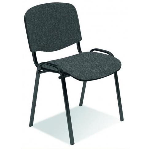 Wytrzymałe krzesło konferencyjne ISO szare w sklepie Dedekor.pl