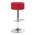 Modny hoker barowy H23 czerwony w sklepie Dedekor.pl