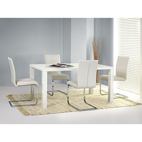 RONALD stół biały rozkładany 80÷120/80  w sklepie Dedekor.pl
