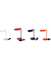 Nowoczesna lampa stołowa RANDY - 4 kolory w sklepie Dedekor.pl