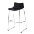 Chromowany hoker CECIL - 3 kolory w sklepie Dedekor.pl