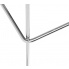 Chromowany hoker CECIL - 3 kolory w sklepie Dedekor.pl