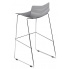 Chromowany hoker CECIL - 3 kolory w sklepie Dedekor.pl