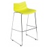 Chromowany hoker CECIL - 3 kolory w sklepie Dedekor.pl