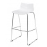 Chromowany hoker CECIL - 3 kolory w sklepie Dedekor.pl