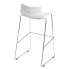 Chromowany hoker CECIL - 3 kolory w sklepie Dedekor.pl