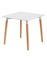 Biały stół LISBETH drewno