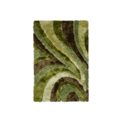 DYWAN SHAGGY POLYESTER GREEN 70X130CM w sklepie Dedekor.pl