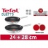 PATELNIA TEFAL 24 i 28 CM DUETTO INDUKCJA w sklepie Dedekor.pl