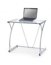 Szklane biurko pod laptopa bezbarwny
