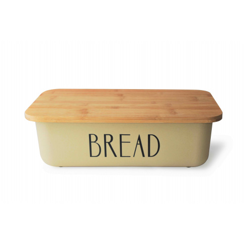 Beżowy chlebak bread z deską do krojenia w sklepie Dedekor.pl