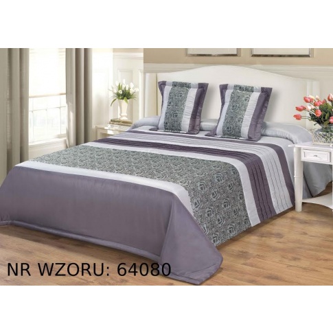 Satynowa narzuta na łóżko 240 x 220 w sklepie Dedekor.pl