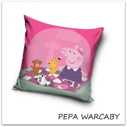 Poszewka na poduszkę Peppa 40 x 40 cm  w sklepie Dedekor.pl