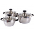 Zestaw garnków SEMPRE - 6 elementów w sklepie Dedekor.pl