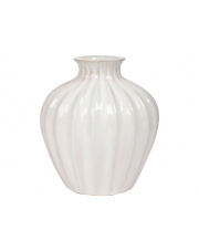 Nowoczesny wazon ceramiczny biały  