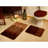 Zestaw dywaników łazienkowych ZIG ZAG coffee w sklepie Dedekor.pl