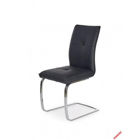 Eleganckie krzesło MILDO czarne w sklepie Dedekor.pl