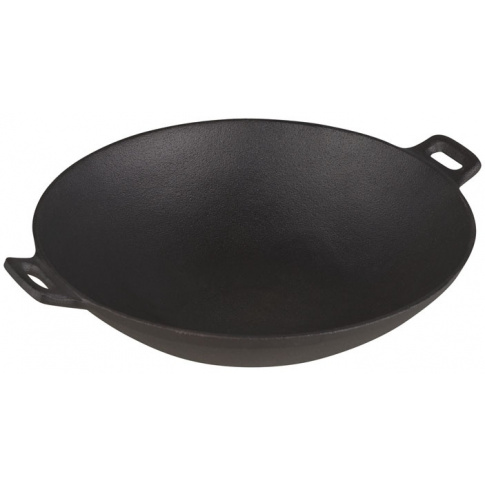 Żeliwny wok - 31 cm w sklepie Dedekor.pl